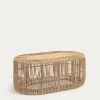 Lael Coffee Table In Rattan With Natural Finish à 110 X 60 Cm | Kave Home 1 Lael Coffee Table In Rattan With Natural Finish à 110 X 60 Cm | Kave Home -Quality Furniture Store IT0018FN46 1V01