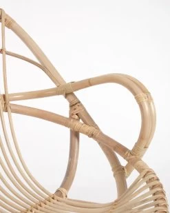 Mimosa Rattan Bench With A Natural Finish 114 Cm | Kave Home -Quality Furniture Store IT0043FN46 1D04