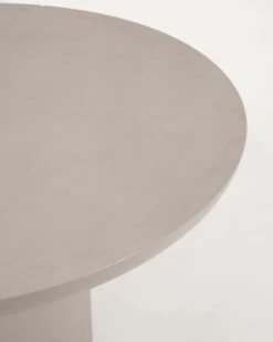Taimi Round Concrete Outdoor Table Ã 110 Cm | Kave Home -Quality Furniture Store IT0048PR03 1D02