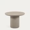 Taimi Round Concrete Outdoor Table Ã 110 Cm | Kave Home