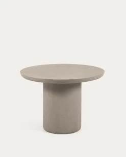Taimi Round Concrete Outdoor Table Ã 110 Cm | Kave Home