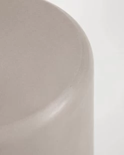 Taimi Concrete Outdoor Footrest Ã 35 Cm | Kave Home -Quality Furniture Store IT0050PR03 1D02