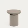 Taimi Concrete Round Outdoor Side Table à 50 Cm | Kave Home 2 Taimi Concrete Round Outdoor Side Table à 50 Cm | Kave Home -Quality Furniture Store IT0051PR03 1V01
