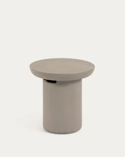 Taimi Concrete Round Outdoor Side Table Ã 50 Cm | Kave Home