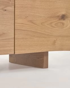 Rasha Sideboard With Oak Veneer With Natural Finish 180 X 71 Cm. | Kave Home 16 Rasha Sideboard With Oak Veneer With Natural Finish 180 X 71 Cm. | Kave Home -Quality Furniture Store IT0078M46A 1D02