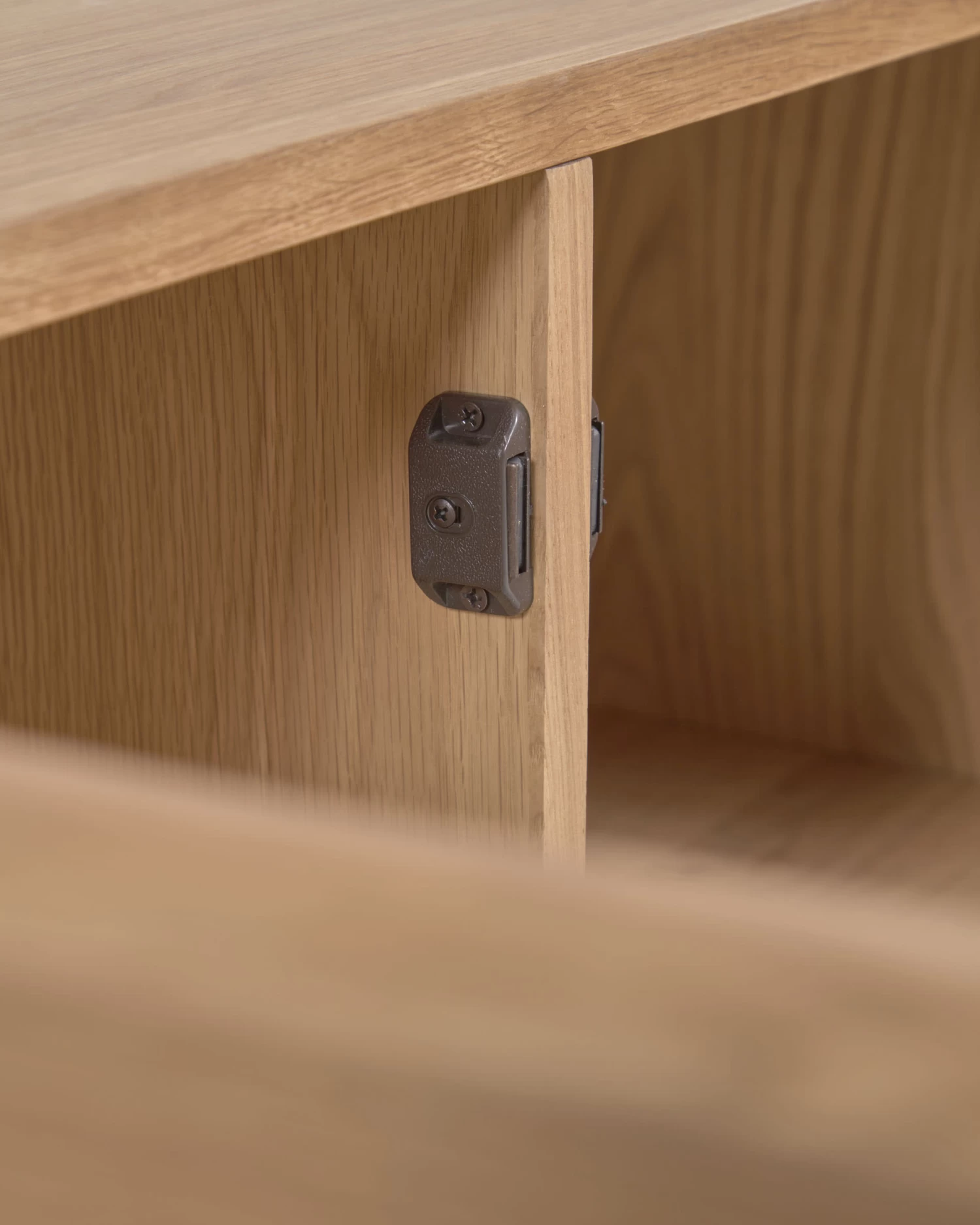 Rasha Sideboard With Oak Veneer With Natural Finish 180 X 71 Cm. | Kave Home 8 Rasha Sideboard With Oak Veneer With Natural Finish 180 X 71 Cm. | Kave Home - Image 6