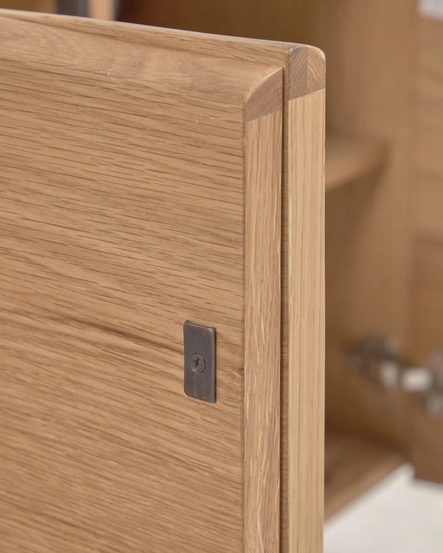 Rasha Sideboard With Oak Veneer With Natural Finish 180 X 71 Cm. | Kave Home 9 Rasha Sideboard With Oak Veneer With Natural Finish 180 X 71 Cm. | Kave Home - Image 7