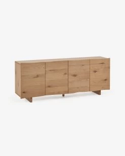 Rasha Sideboard With Oak Veneer With Natural Finish 180 X 71 Cm. | Kave Home