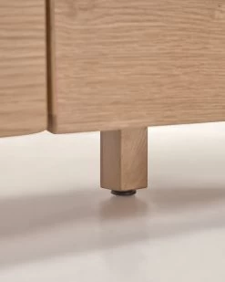 Rasha Sideboard With Oak Veneer With Natural Finish 150 X 71 Cm. | Kave Home 17 Rasha Sideboard With Oak Veneer With Natural Finish 150 X 71 Cm. | Kave Home -Quality Furniture Store IT0082M46A 1D06