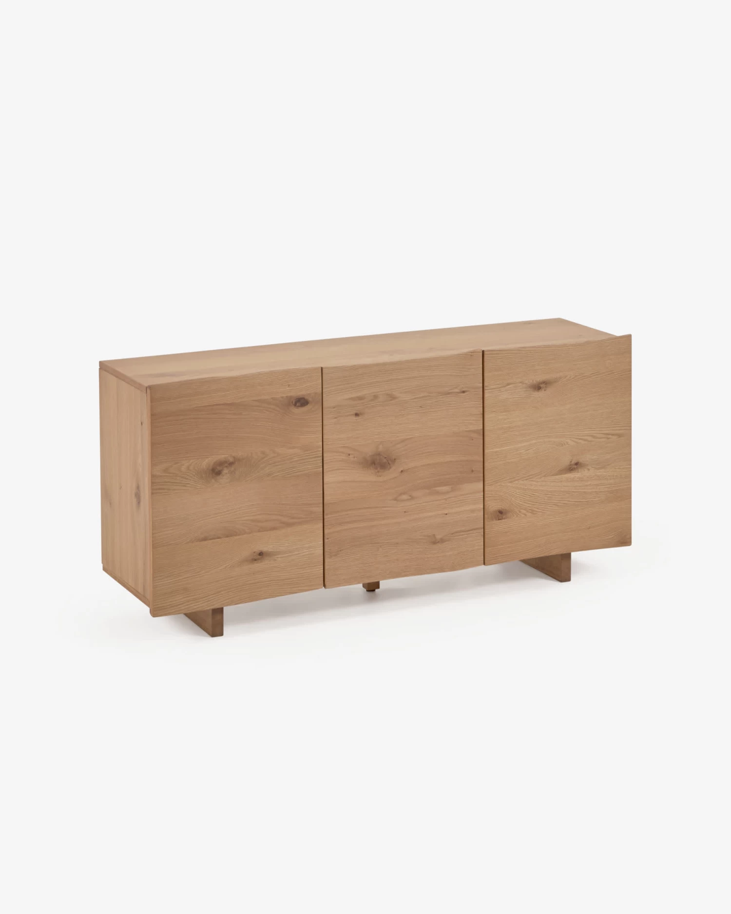 Rasha Sideboard With Oak Veneer With Natural Finish 150 X 71 Cm. | Kave Home 3 Rasha Sideboard With Oak Veneer With Natural Finish 150 X 71 Cm. | Kave Home