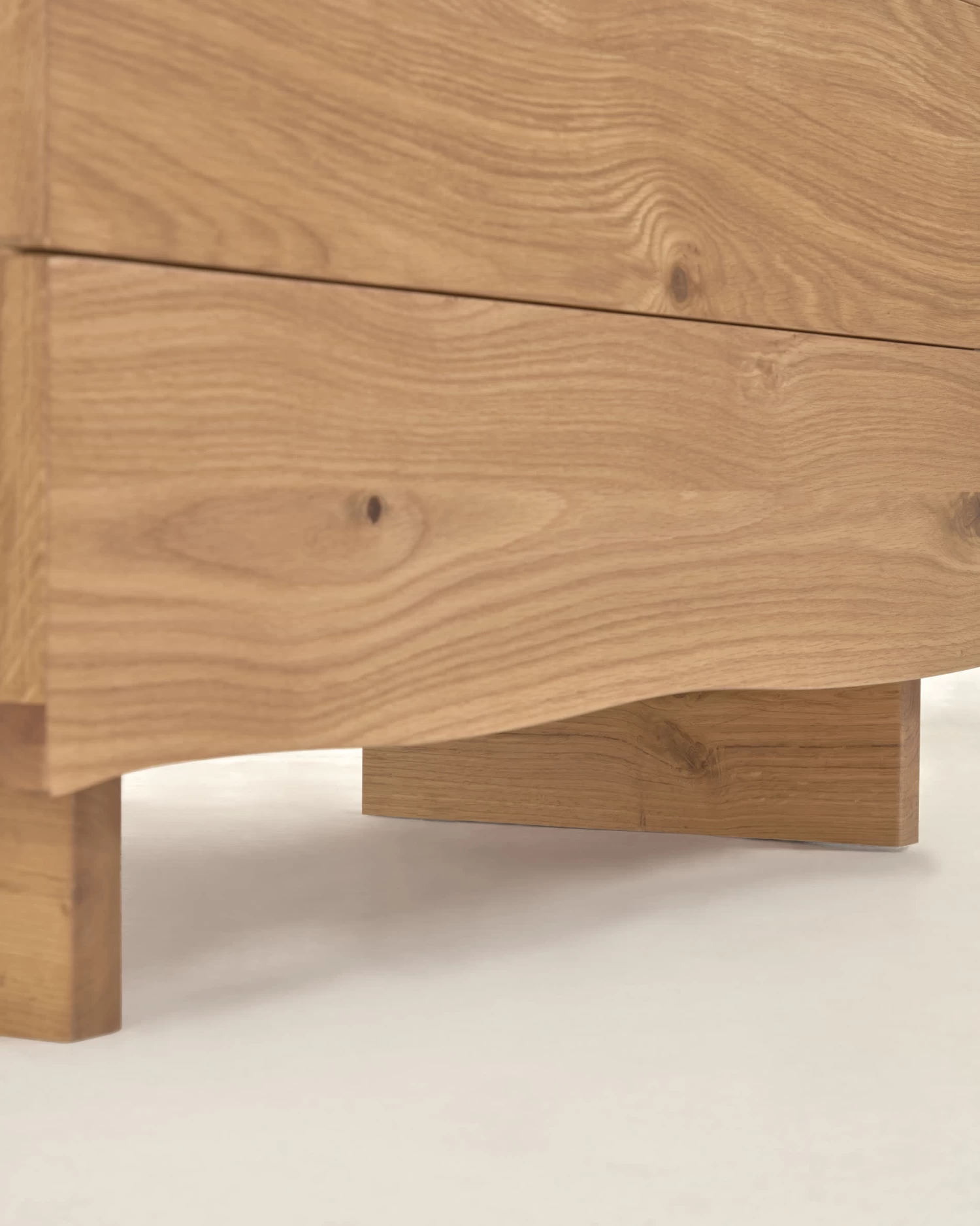 Rasha Chest Of Drawers With Oak Veneer With Natural Finish 104 X 73 Cm. | Kave Home 7 Rasha Chest Of Drawers With Oak Veneer With Natural Finish 104 X 73 Cm. | Kave Home - Image 5