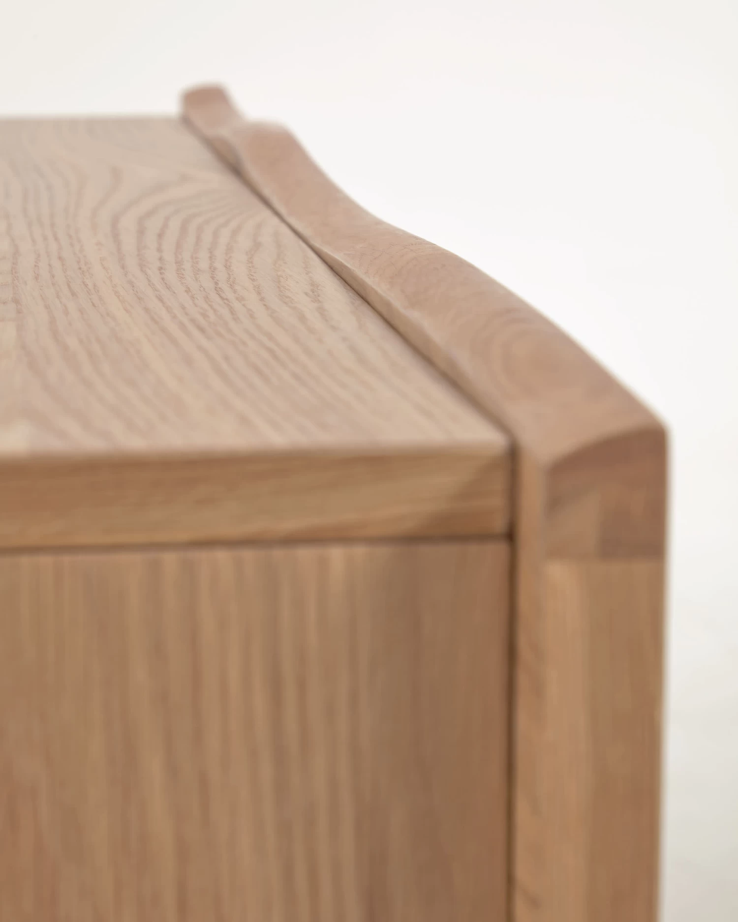 Rasha Chest Of Drawers With Oak Veneer With Natural Finish 104 X 73 Cm. | Kave Home 9 Rasha Chest Of Drawers With Oak Veneer With Natural Finish 104 X 73 Cm. | Kave Home - Image 7