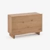 Rasha Chest Of Drawers With Oak Veneer With Natural Finish 104 X 73 Cm. | Kave Home 2 Rasha Chest Of Drawers With Oak Veneer With Natural Finish 104 X 73 Cm. | Kave Home -Quality Furniture Store IT0083M46A 1V01