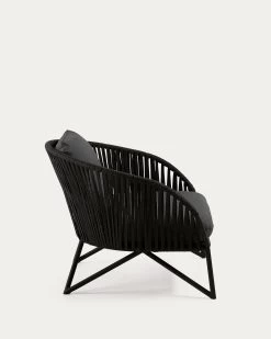 Branzie Armchair In Black Cord 13 Branzie Armchair In Black Cord -Quality Furniture Store IT0285J15 1V02