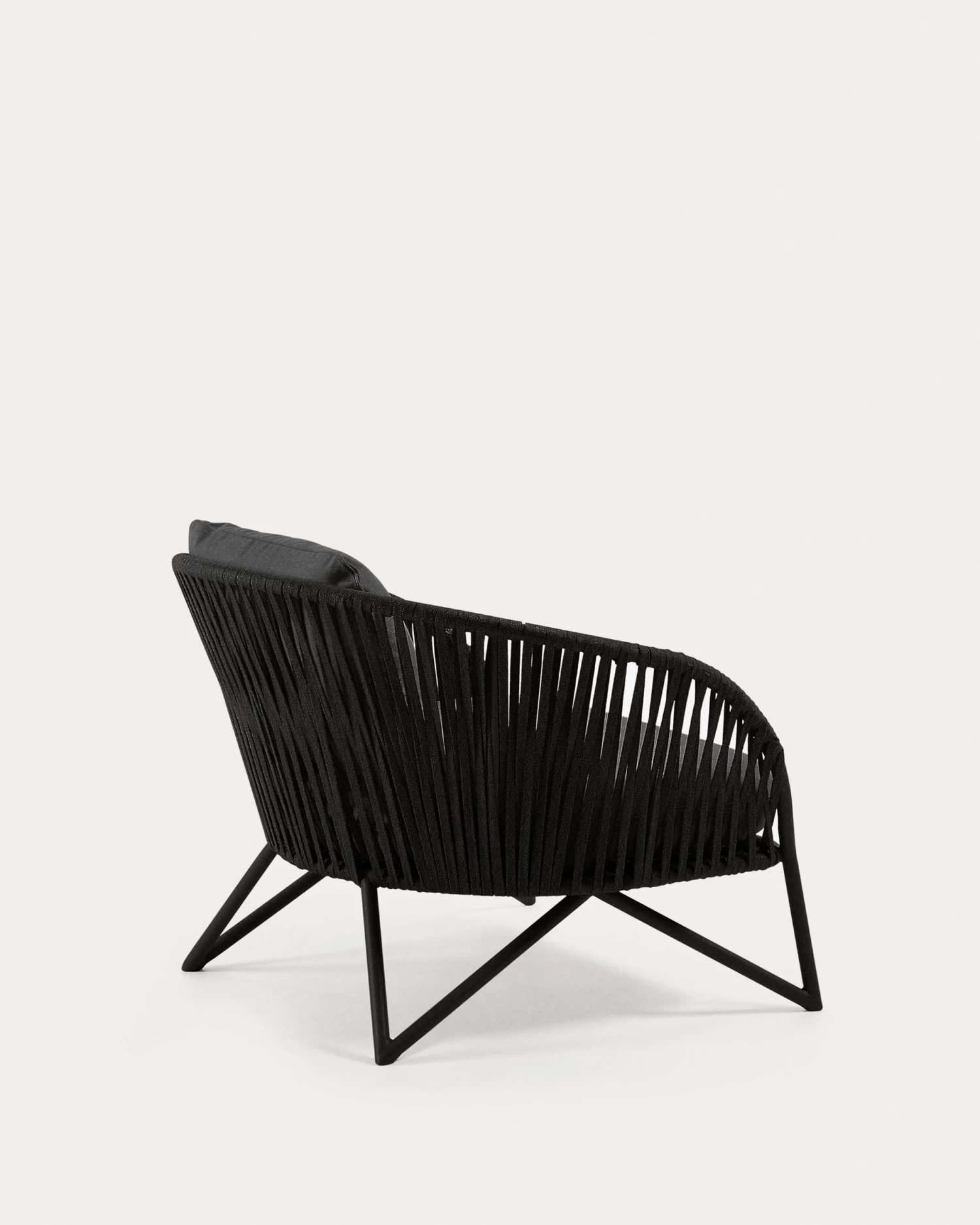 Branzie Armchair In Black Cord 8 Branzie Armchair In Black Cord - Image 6