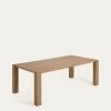 Deyanira Table With Oak Veneer And Solid Oak Legs 220 X 110 Cm 2 Deyanira Table With Oak Veneer And Solid Oak Legs 220 X 110 Cm -Quality Furniture Store IT0288M40 1V01