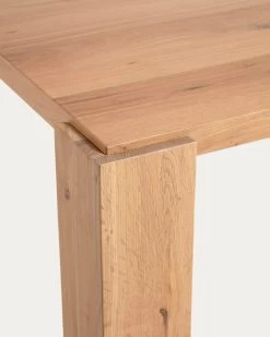Deyanira Table With Oak Veneer And Solid Oak Legs 160 X 90 Cm | Kave Home -Quality Furniture Store IT0291M40 1D02