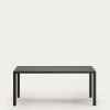 Culip Aluminium Outdoor Table In Powder Coated Grey Finish 180 X 90 Cm | Kave Home