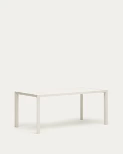 Culip Aluminium Outdoor Table With White Finish 180 X 90 Cm | Kave Home 15 Culip Aluminium Outdoor Table With White Finish 180 X 90 Cm | Kave Home -Quality Furniture Store J0100008NN05 1V02