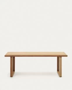 Canadell 100% Outdoor Solid Recycled Teak Table 220 X 100 Cm | Kave Home