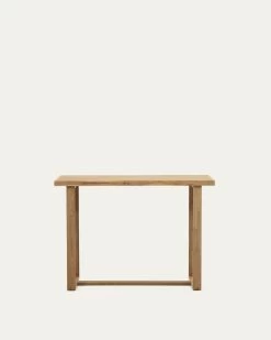 Canadell 100% Outdoor Solid Recycled Teak Bar Table 140 X 70 Cm | Kave Home