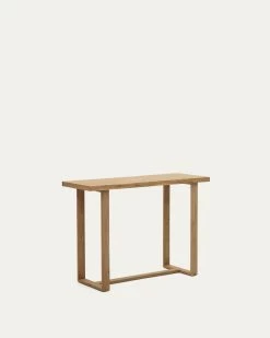 Canadell 100% Outdoor Solid Recycled Teak Bar Table 140 X 70 Cm | Kave Home 10 Canadell 100% Outdoor Solid Recycled Teak Bar Table 140 X 70 Cm | Kave Home -Quality Furniture Store J0100033MM46 1V02