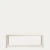 Culip Aluminium Outdoor Table In Powder Coated White Finish 220 X 100 Cm | Kave Home 2 Culip Aluminium Outdoor Table In Powder Coated White Finish 220 X 100 Cm | Kave Home -Quality Furniture Store J0100037NN05 1V01