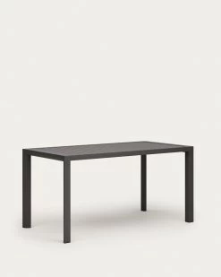Culip Aluminium Outdoor Table In Powder Coated Grey Finish 150 X 77 Cm | Kave Home 11 Culip Aluminium Outdoor Table In Powder Coated Grey Finish 150 X 77 Cm | Kave Home -Quality Furniture Store J0100039NN02 1V02