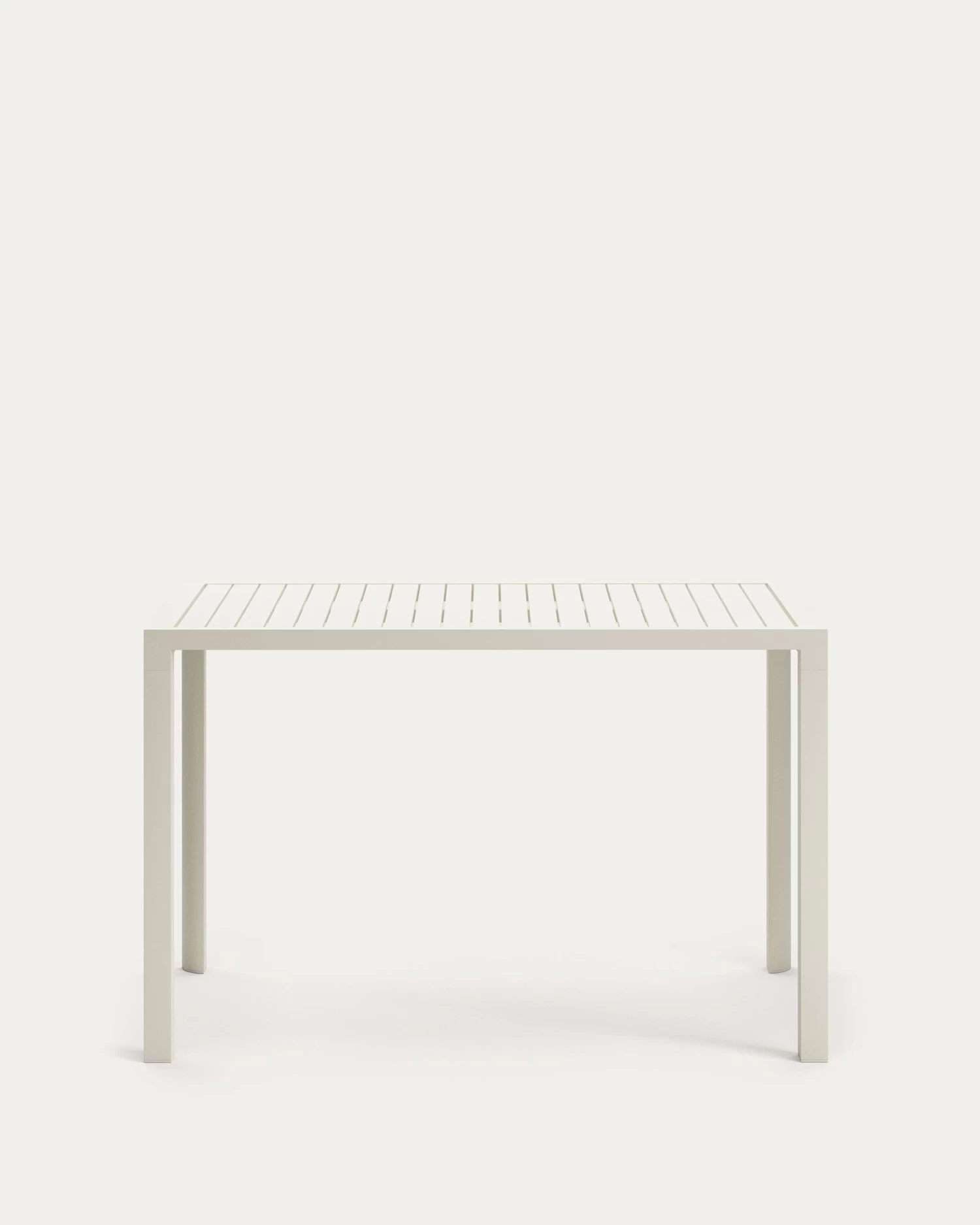 Culip Aluminium Outdoor Bar Table In Powder Coated White Finish 150 X 77 Cm | Kave Home 3 Culip Aluminium Outdoor Bar Table In Powder Coated White Finish 150 X 77 Cm | Kave Home