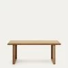 Canadell 100% Outdoor Solid Recycled Teak Table 180 X 90 Cm | Kave Home -Quality Furniture Store J0100042MM46 1V01