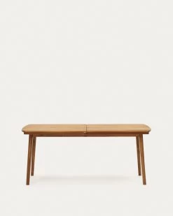 Thianna Extendable Outdoor Table Made From Solid Acacia Wood 180 (240) X 90 Cm | Kave Home