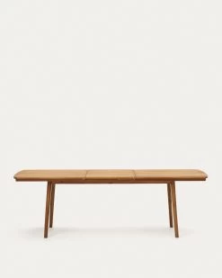 Thianna Extendable Outdoor Table Made From Solid Acacia Wood 180 (240) X 90 Cm | Kave Home -Quality Furniture Store J0200001MM43 1V02