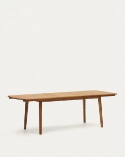 Thianna Extendable Outdoor Table Made From Solid Acacia Wood 180 (240) X 90 Cm | Kave Home -Quality Furniture Store J0200001MM43 1V04