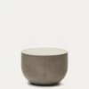 Garbet Cement Coffee Table à 60 Cm | Kave Home 2 Garbet Cement Coffee Table à 60 Cm | Kave Home -Quality Furniture Store J0300018PR03 1V01
