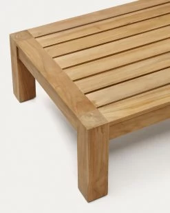 Forcanera Coffee Table In Solid Teak 150 X 71 Cm | Kave Home 12 Forcanera Coffee Table In Solid Teak 150 X 71 Cm | Kave Home -Quality Furniture Store J0300028MM46 1D01