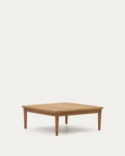 Portitxol Solid Teak Coffee Table 80 X 80 Cm | Kave Home -Quality Furniture Store J0300029MM46 1V02