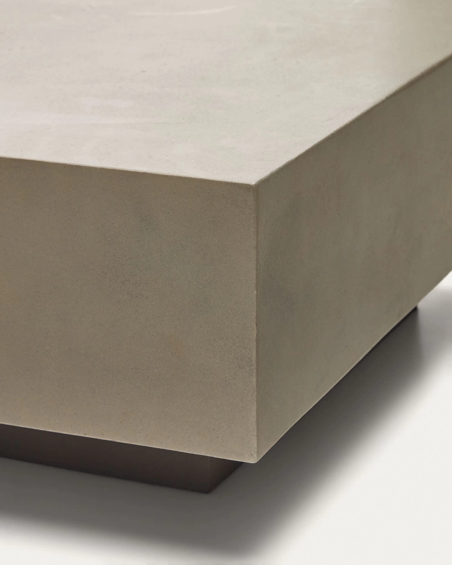 Rustella Cement Coffee Table 80 X 60 Cm | Kave Home 5 Rustella Cement Coffee Table 80 X 60 Cm | Kave Home - Image 3