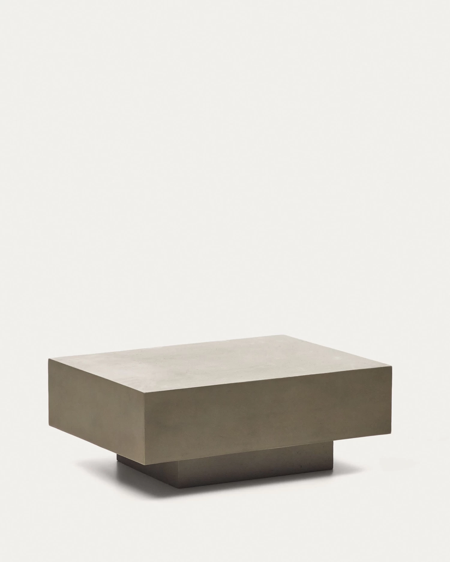Rustella Cement Coffee Table 80 X 60 Cm | Kave Home 8 Rustella Cement Coffee Table 80 X 60 Cm | Kave Home - Image 6