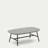 Bramant Steel Coffee Table With Black Finish 100 X 60 Cm | Kave Home -Quality Furniture Store J0300035RR02 1V01