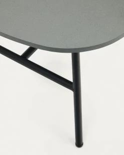 Bramant Side Table In Steel With Black Finish 60 X 60 Cm | Kave Home 10 Bramant Side Table In Steel With Black Finish 60 X 60 Cm | Kave Home -Quality Furniture Store J0300036RR02 1D01