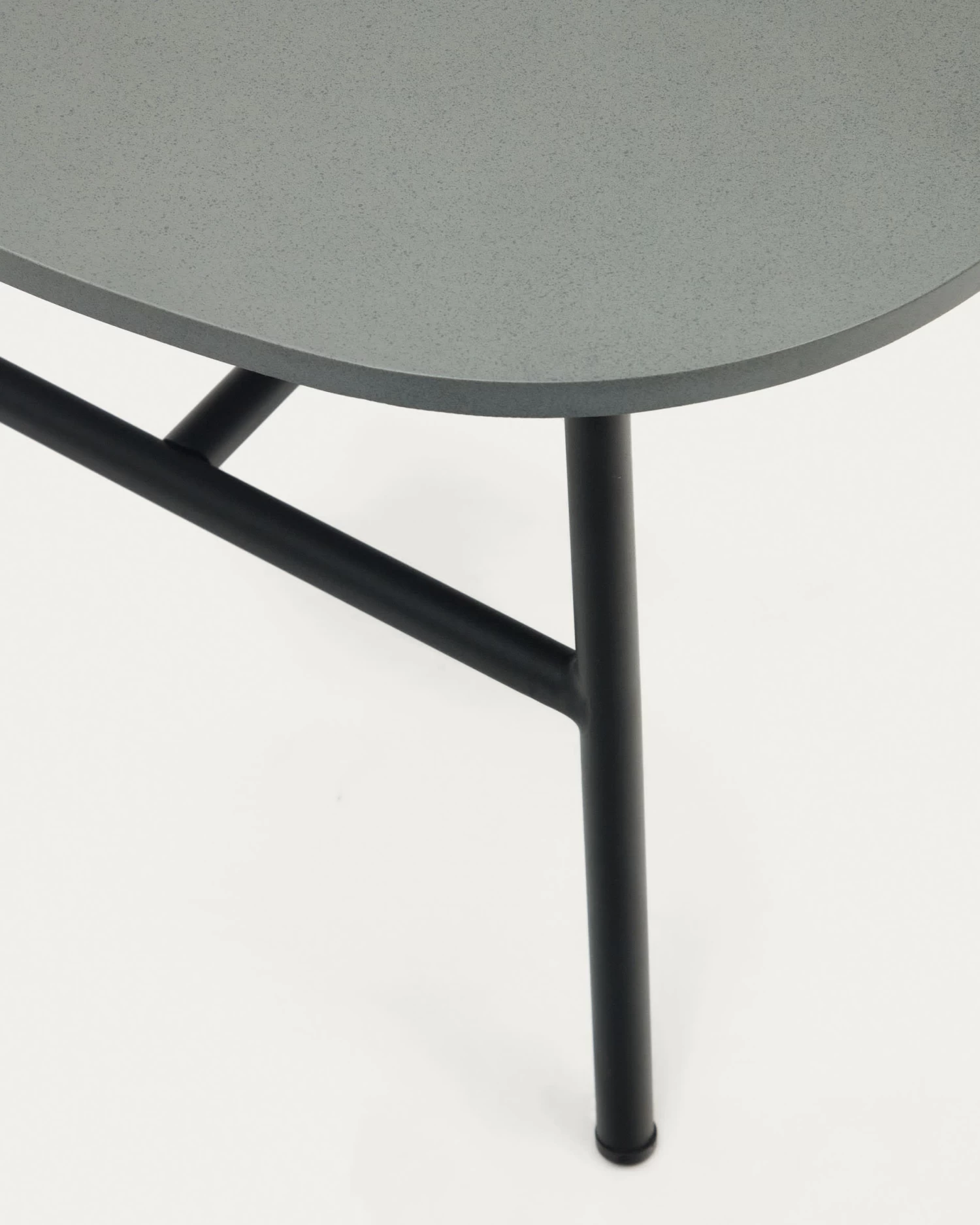 Bramant Side Table In Steel With Black Finish 60 X 60 Cm | Kave Home 5 Bramant Side Table In Steel With Black Finish 60 X 60 Cm | Kave Home - Image 3