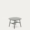 Bramant Side Table In Steel With Black Finish 60 X 60 Cm | Kave Home -Quality Furniture Store J0300036RR02 1V01
