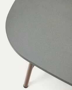 Bramant Steel Side Table With Mauve Finish 60 X 60 Cm | Kave Home -Quality Furniture Store J0300038RR10 1D03