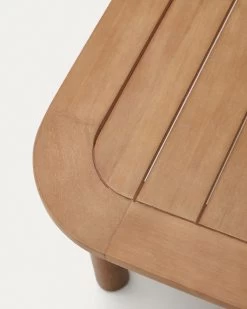 Sacova Solid Eucalyptus Wood Coffee Table 100% Outdoor Suitable 140 X 89 Cm | Kave Home -Quality Furniture Store J0300043MM46 1D01