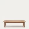 Sacova Solid Eucalyptus Wood Coffee Table 100% Outdoor Suitable 140 X 89 Cm | Kave Home 2 Sacova Solid Eucalyptus Wood Coffee Table 100% Outdoor Suitable 140 X 89 Cm | Kave Home -Quality Furniture Store J0300043MM46 1V01