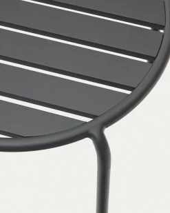 Joncols Aluminium Side Table In Powder Coated Grey Finish à 60 Cm | Kave Home 10 Joncols Aluminium Side Table In Powder Coated Grey Finish à 60 Cm | Kave Home -Quality Furniture Store J0400001NN02 1D01