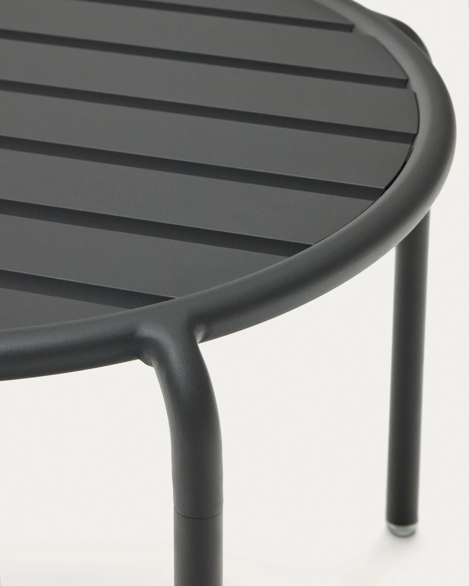 Joncols Aluminium Side Table In Powder Coated Grey Finish à 60 Cm | Kave Home 7 Joncols Aluminium Side Table In Powder Coated Grey Finish à 60 Cm | Kave Home - Image 5