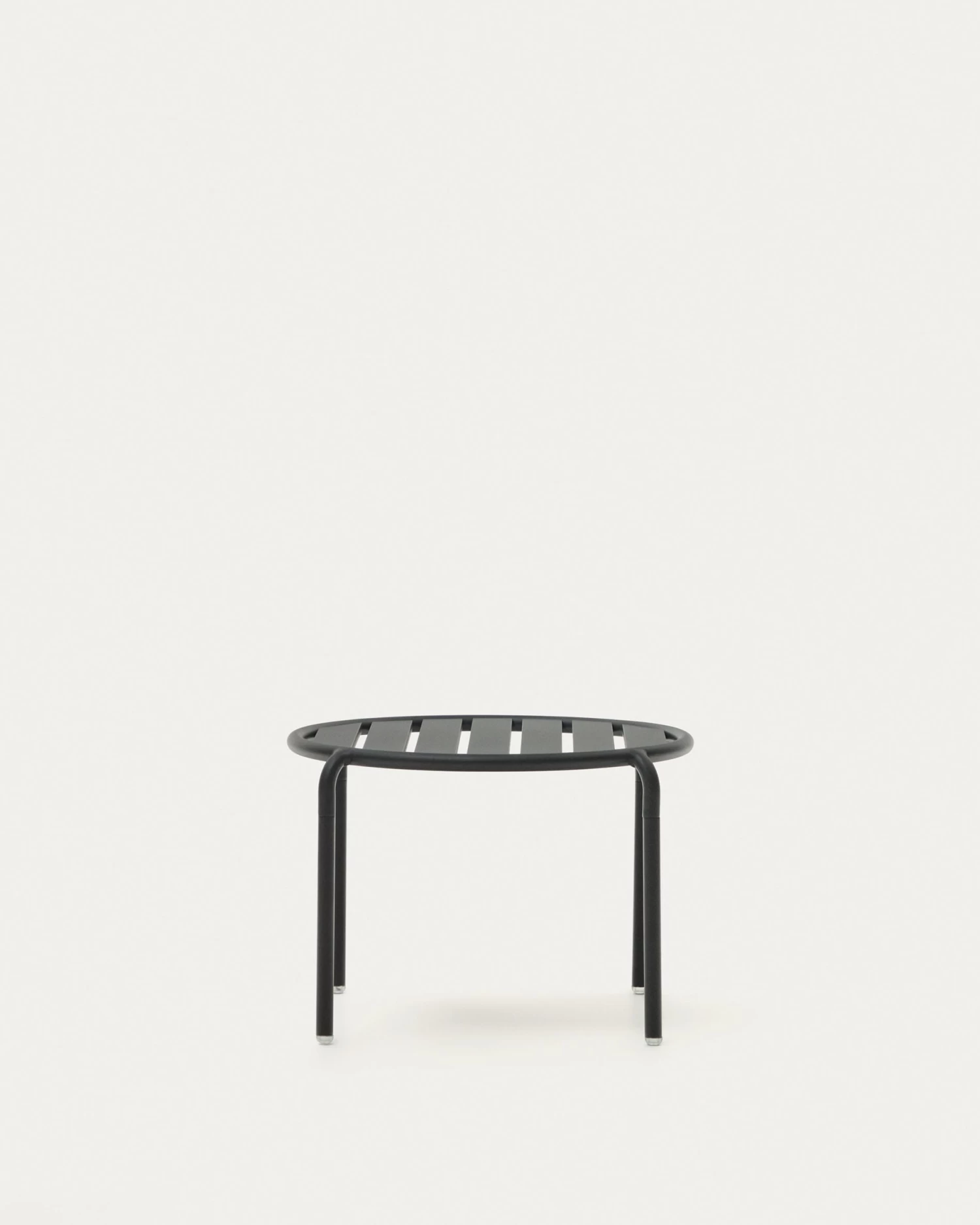 Joncols Aluminium Side Table In Powder Coated Grey Finish à 60 Cm | Kave Home 8 Joncols Aluminium Side Table In Powder Coated Grey Finish à 60 Cm | Kave Home - Image 6