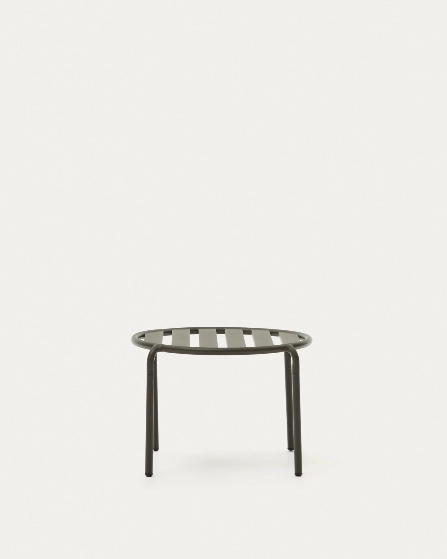 Joncols Outdoor Aluminium Side Table With Powder Coated Green Finish à 60 Cm | Kave Home 8 Joncols Outdoor Aluminium Side Table With Powder Coated Green Finish à 60 Cm | Kave Home - Image 6