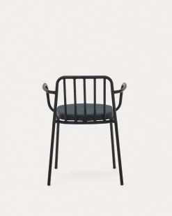 Bramant Stackable Steel Chair With Black Finish | Kave Home 19 Bramant Stackable Steel Chair With Black Finish | Kave Home -Quality Furniture Store J0600044RR02 1V05
